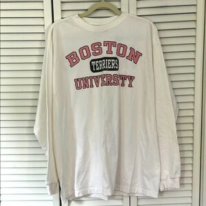 Jansport Boston University Long Sleeve Shirt Terriers Vintage